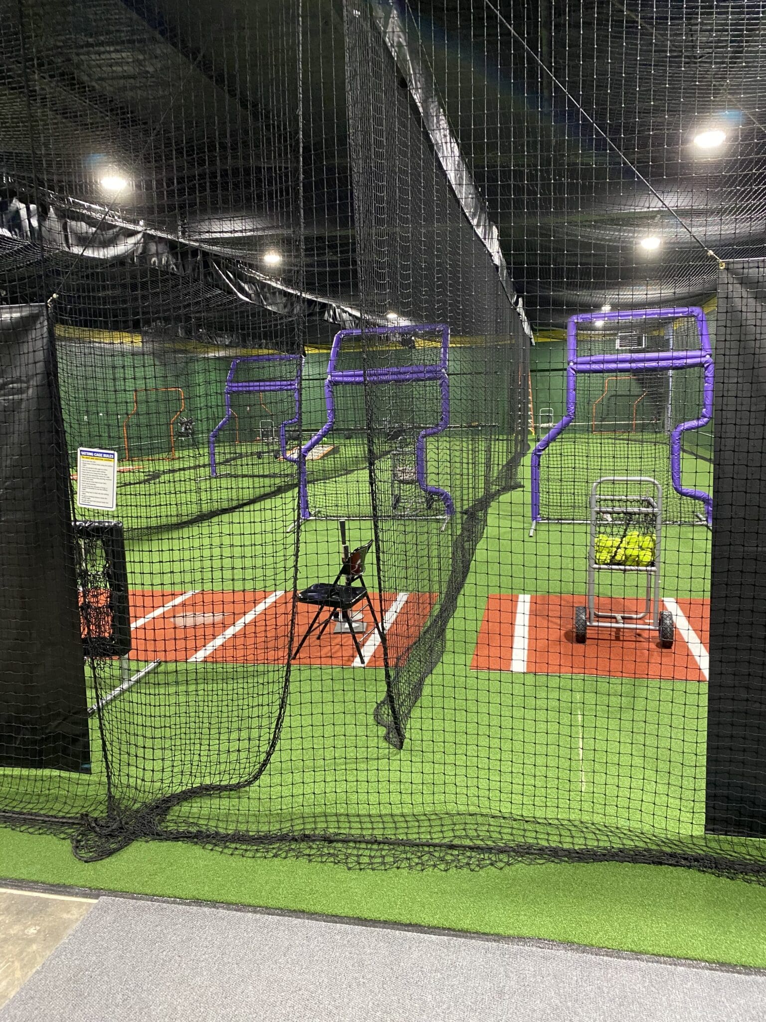 25Minute Cage Rental at Canton Location Comebacker Academy