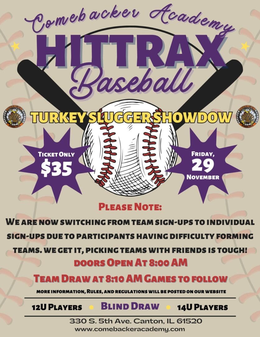 Updated Turkey Slugger Showdown Fyler